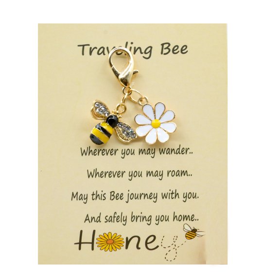 Elegant Crystal & Floral Keyring – Lightweight Metal Accessory with Rhinestones for Women, Girls