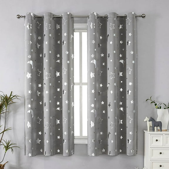 Elegant Curtain Panels Pair Overlay Window Treatments for Light Filtering and Privacy Modern Home Decor for Bedroom Living Room and Nursery Akmoler