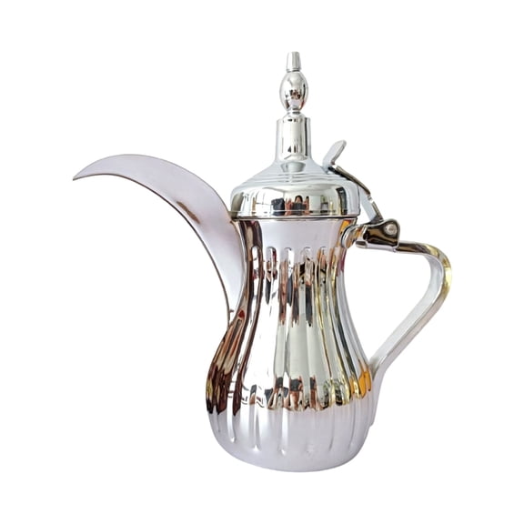 Elegant Dallah Coffee Maker Built From Strong Stainless Steel Great For Tea And Coffee Brewing