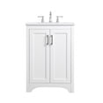 thumbnail image 1 of Elegant Decor  24 in. Single Bathroom Vanity in White - 24 x 34 x 19 in., 1 of 1