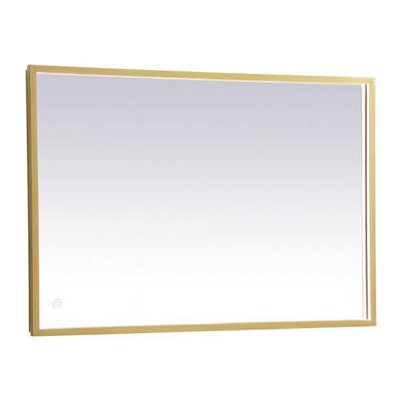 Elegant Decor 24 x 36 in. Pier 3000K, 4200K & 6400K LED Mirror with ...