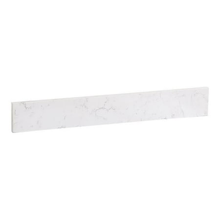 Elegant Decor 30 inch Backsplash in calacatta white