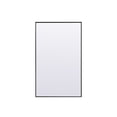 thumbnail image 1 of Metal Frame Rectangle Full Length Mirror 36x60 Inch in Black, 1 of 7
