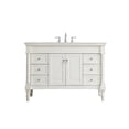 thumbnail image 1 of Elegant Lighting Vf13048 Lexington 48" Free Standing Single Basin Vanity Set - Off White, 1 of 7