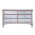 thumbnail image 1 of 6 Drawers Cabinet 60 in. x 20 in. x 34 in. in Gold paint, 1 of 13