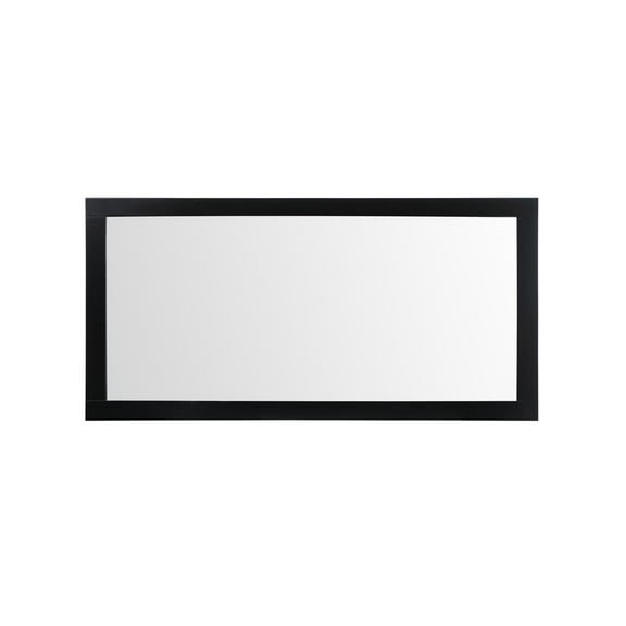 Aqua vanity mirror 72x36 inch in black