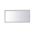 thumbnail image 1 of Elegant Decor Aqua rectangle vanity mirror 72 inch in Grey, 1 of 5