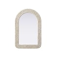 thumbnail image 1 of Elegant D?cor Arch Cornhusk Mirror 24x36 in Linen White, 1 of 7
