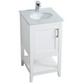 thumbnail image 1 of 18 inch Single Bathroom Vanity in White, 1 of 15