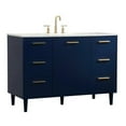 thumbnail image 1 of 48 inch bathroom vanity in Blue, 1 of 8