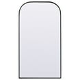 thumbnail image 1 of Elegant Decor Metal Frame Arch Full Length Mirror 35X66 Inch In Black, 1 of 10