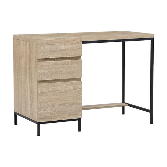 Elegant Decor Emerson 42 inch Desk in Mango Wood
