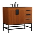 thumbnail image 1 of Elegant Lighting VF48836MTK Eugene 36" Free Standing Single Basin Vanity Set - Wood, 1 of 8