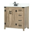 thumbnail image 1 of Elegant Lighting Vf90232-Bs Grant 32" Free Standing Single Basin Vanity Set - Wood, 1 of 8