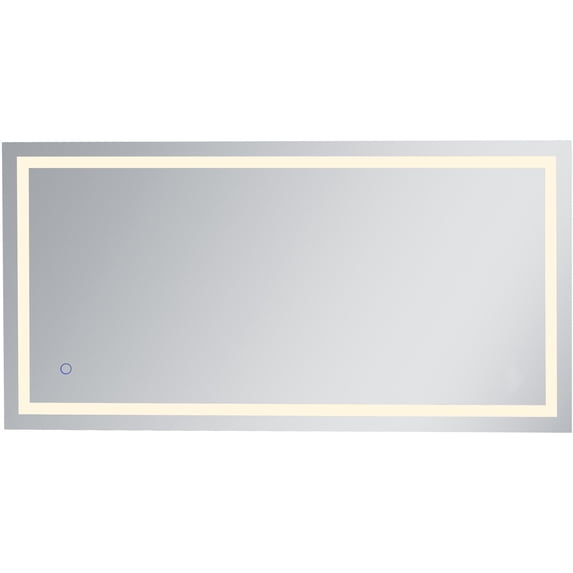 Helios 36in x 72in Hardwired LED mirror with touch sensor and color changing temperature 3000K/4200K/6400K