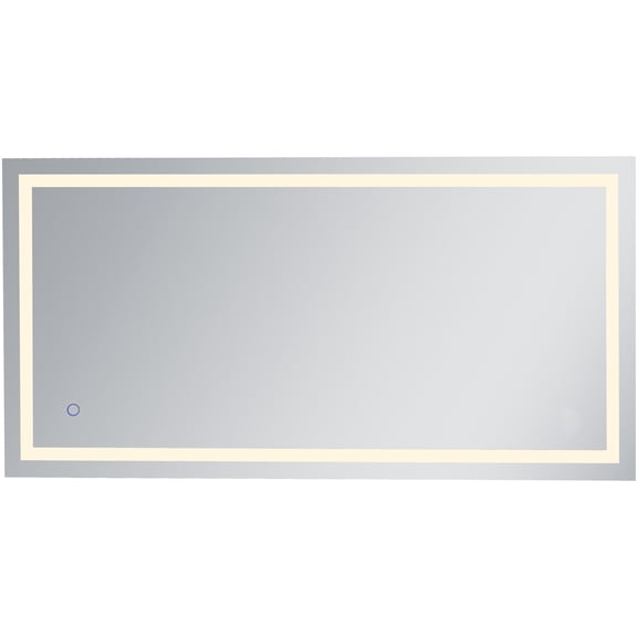 Helios 36in x 72in Hardwired LED mirror with touch sensor and color changing temperature 3000K/4200K/6400K