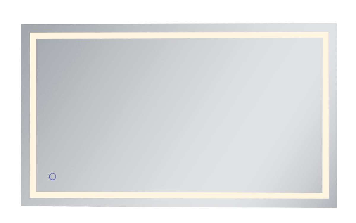 Helios 42" x 72" Silver LED Bathroom Vanity Mirror