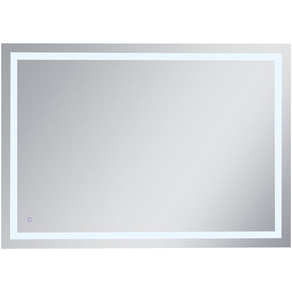 Elegant Decor Helios 42in x 60in Hardwired LED mirror with touch sensor and color changing temperature 3000K/4200K/6400K