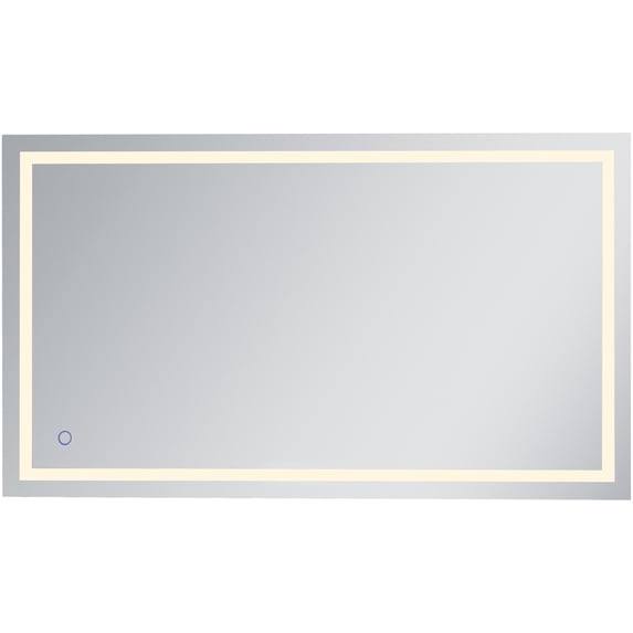 Elegant Decor Helios 42in x 72in Hardwired LED mirror with touch sensor and color changing temperature 3000K/4200K/6400K