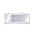 thumbnail image 1 of Elegant Decor MF81016WH 24 in. Modern Mirrored Cabinet - White, 1 of 4