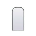 thumbnail image 1 of Elegant Decor Metal Frame Arch Full Length Mirror 32X66 Inch In Black, 1 of 8