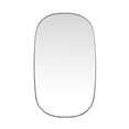 thumbnail image 1 of Elegant Decor Metal Frame Oval Mirror 36x60 Inch in Silver, 1 of 12