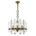 thumbnail image 1 of Elegant Decor Maxwell 4 light Polished Nickel Chandelier Clear Royal Cut Crystal, 1 of 7