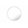 thumbnail image 1 of Metal frame Round Mirror 42 inch Silver finish, 1 of 2