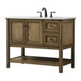 thumbnail image 1 of 42 inch single bathroom vanity in driftwood, 1 of 7