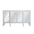 thumbnail image 1 of Elegant Decor Modern 4 Door 60" Accent Sideboard in Hand Painted White, 1 of 11