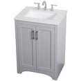 thumbnail image 1 of 24 inch Single Bathroom Vanity in Grey, 1 of 15