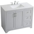thumbnail image 1 of 42 inch Single Bathroom Vanity in Grey, 1 of 15