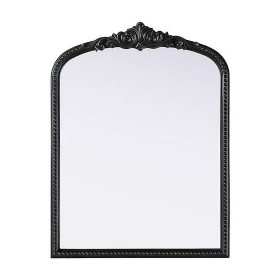 Elegant Decor Naomi Vintage Resin Mirror 27x36 in Vintage Bronze