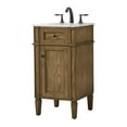 thumbnail image 1 of 18 inch single bathroom vanity in driftwood, 1 of 8