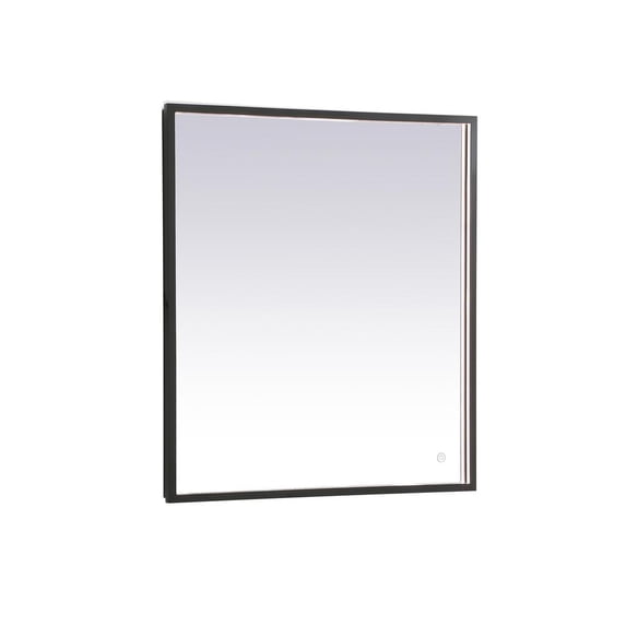 Elegant Decor Pier 27x30 inch LED mirror with adjustable color temperature