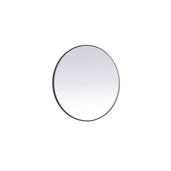 Elegant Decor Pier 30x40 inch LED mirror with adjustable color temperature 3000K/4200K/6400K in black