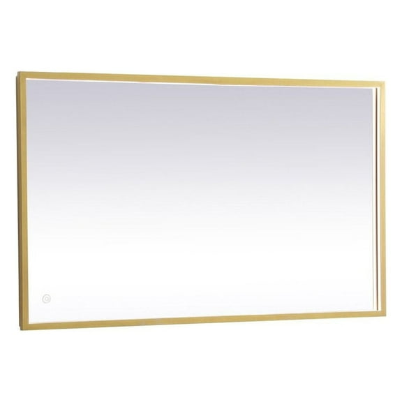 Elegant Decor - Pier - 31.4W LED Mirror with Adjustable Color Temperature In