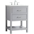 thumbnail image 1 of 24 inch Single Bathroom Vanity in Grey, 1 of 14