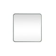 thumbnail image 1 of Elegant Decor Soft corner metal square mirror 30x30 inch in Silver, 1 of 10