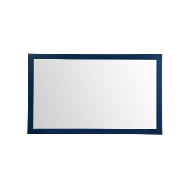 Elegant Decor VM26036BL 60 x 36 in. Aqua Vanity Mirror in Blue