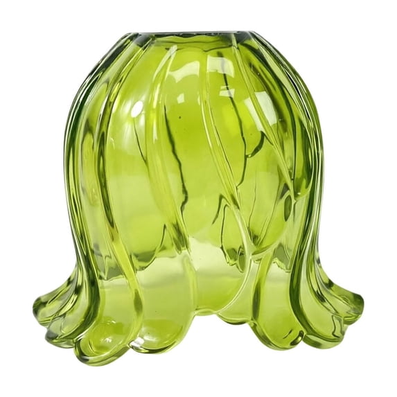 Elegant Decorative Glass Lamp Shade Small Lampshades Pendant Light Cover For Lamps Chandelier Fixture Lighting Furniture Protection 6.3X5.1" Happy Day!