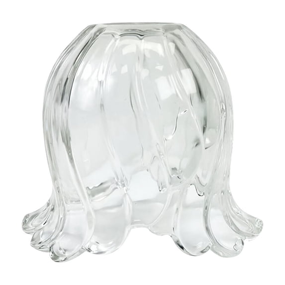 Elegant Decorative Glass Lamp Shade Small Lampshades Pendant Light Cover For Lamps Chandelier Fixture Lighting Furniture Protection 6.3X5.1" Happy Day!