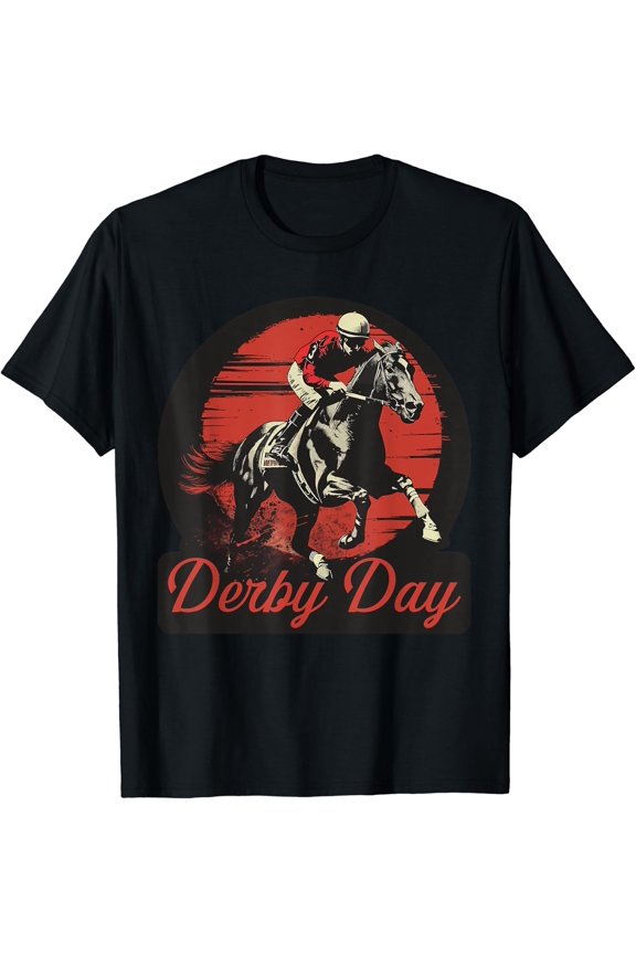 Elegant Derby Racing Day Ky Horse Racing Spectacle T-Shirt Size S-5XL