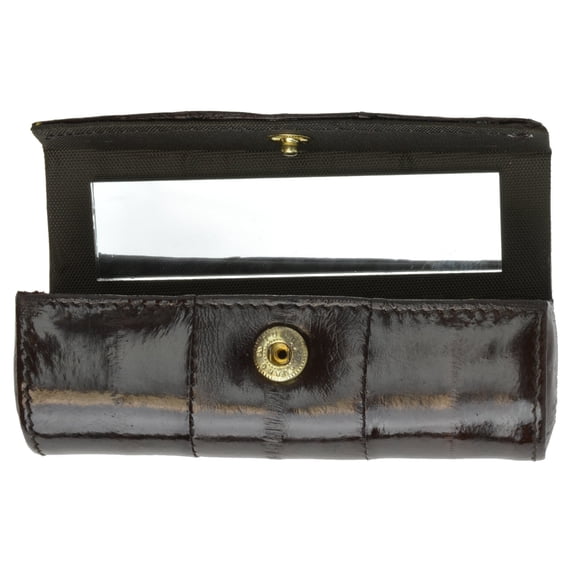 Elegant Design Eelskin Soft Leather Lipstick case E 565