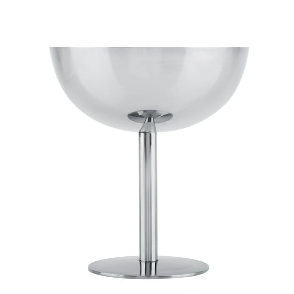 Elegant Designed Ice Cream Sundae Cup, Stainless Steel Goblet Cups For Salad, Fruit, Pudding