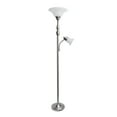 thumbnail image 1 of 2 Light Mother Daughter Floor Lamp with White Marble Glass, 1 of 10