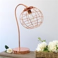 thumbnail image 1 of Elegant Designs Caged In Metal Table Lamp, Rose Gold, 1 of 1