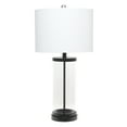 thumbnail image 1 of Elegant Designs Enclosed Glass Table Lamp, Black, 1 of 10