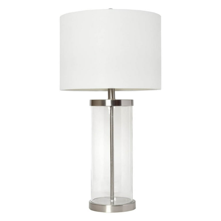 Brushed nickel table lamps walmart sales