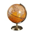 thumbnail image 1 of Elegant Desktop Home Decorative Small Globe Ornament 6 inch Centerpiece for Wine Cabinet Study Living Room Display Shelves Yellow, 1 of 2